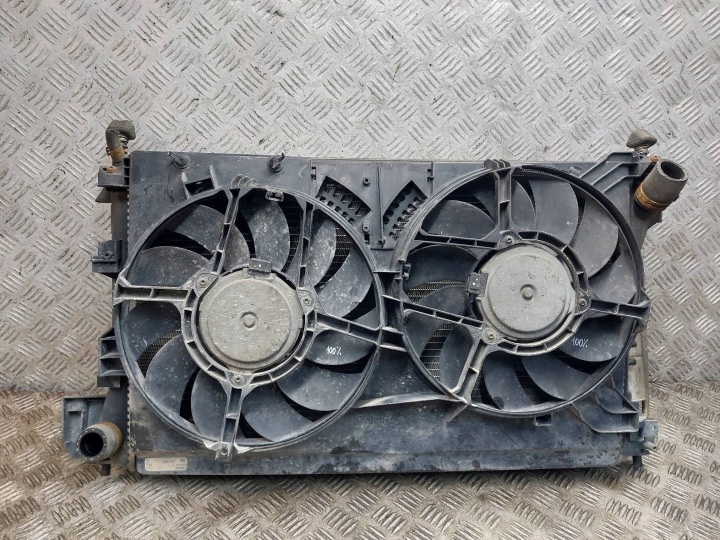 Radiateur KOMPLET + Ventilateurs OPEL VECTRA C 24418343 24418362