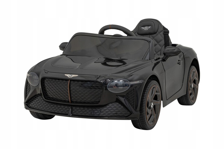 Машинка Bentley Bacalar на акумуляторі для дітей +3, Чорний — фото 3