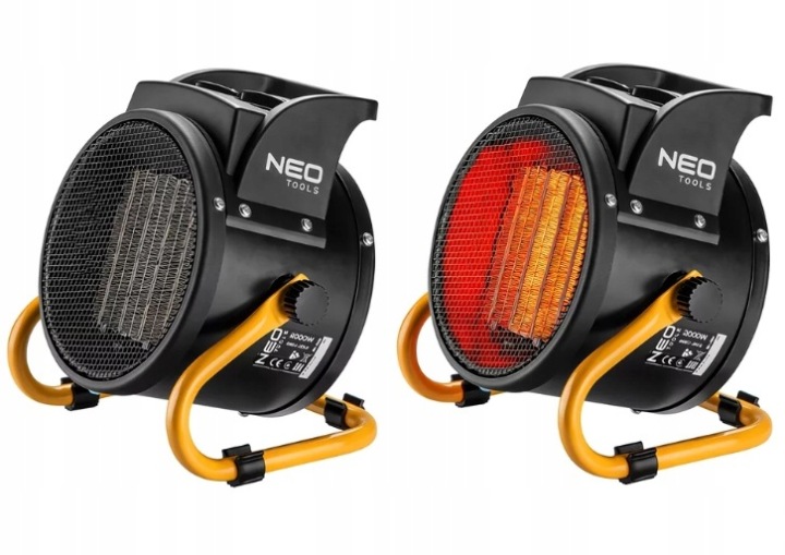 Elektrický keramický ohřívač Ptc 2 kW Neo Tools 90-062