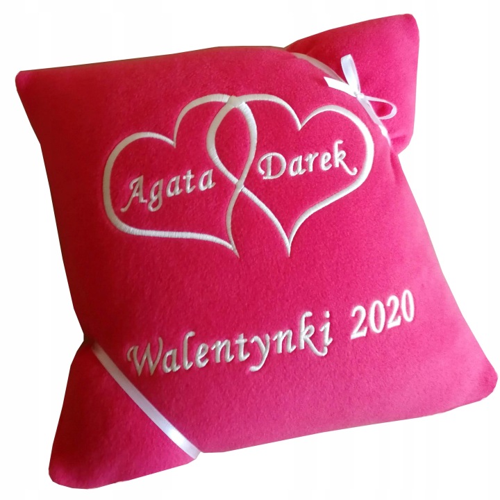 Dárek na Valentýna pro kluka dívky a jeho Polštář