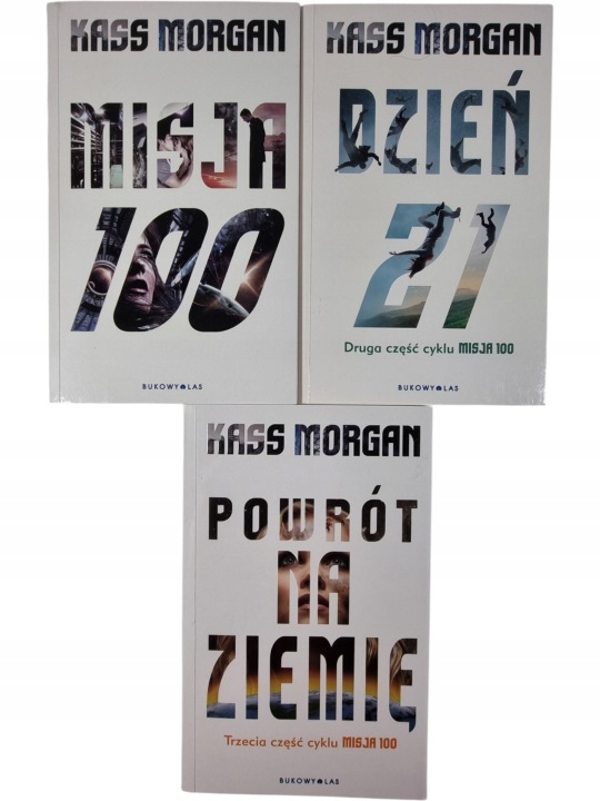 Zdjęcie egzemplarza: Misja 100 / Dzień 21 / Powrót na Ziemię / Kass Morgan zestaw książek