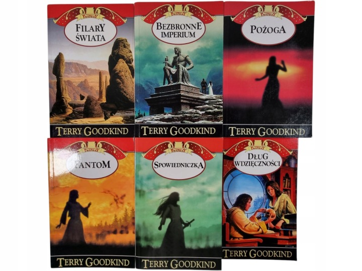 Zdjęcie egzemplarza: Miecz Prawdy / zestaw 6 książek / Terry Goodkind Spowiedniczka