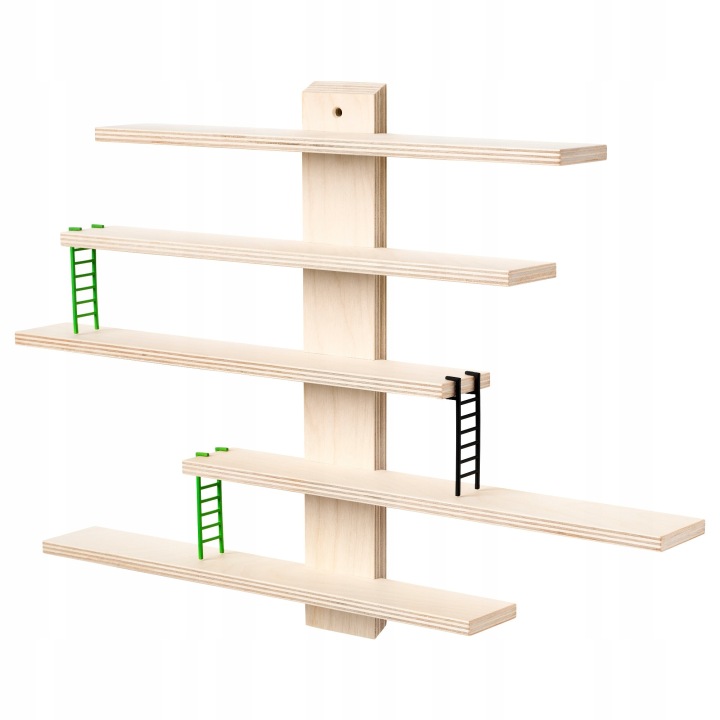 IKEA LUSTIGT Полиця настінна 37x37 см