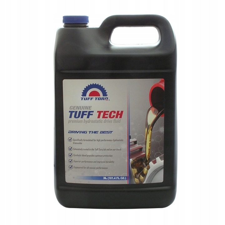 Hydrostatický olej Tuff Tech Torq 5W50 3L pro hydrostatické převodovky