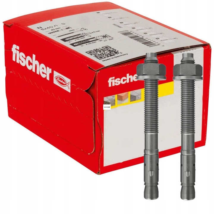 Fischer Kotva čepová Faz II+ 8/10 Hcr vysoce odolná proti korozi 10 Ks