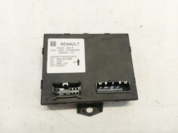 RENAULT AUSTRAL E module of control bonnet boot 284G44831R