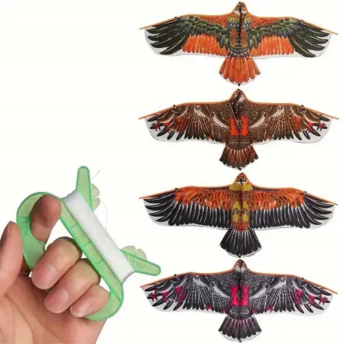 Мега повітряний змій орел міцний великий величезний птах XXL 130 см відлякувач птахів — фото 3