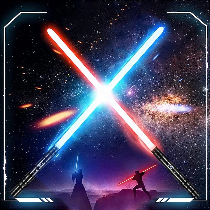 STAR WARS іграшковий металевий тримач MIECZ ŚWIETLNY світний зі звук 78.5 см — фото 4
