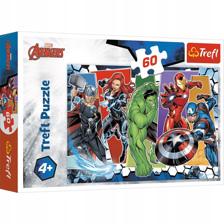 Пазли Trefl Avengers пазли для дітей 60 елементів 60