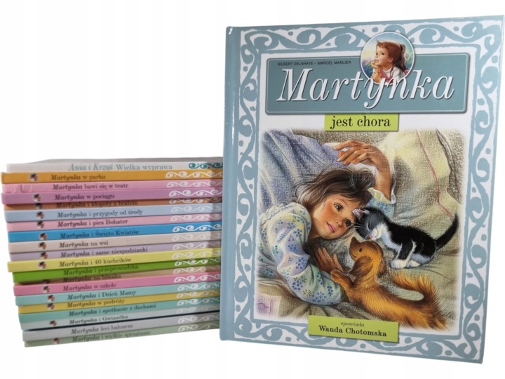 Zdjęcie egzemplarza: Martynka + Ania i Krzyś / zestaw 22 książek / Wanda Chotomska