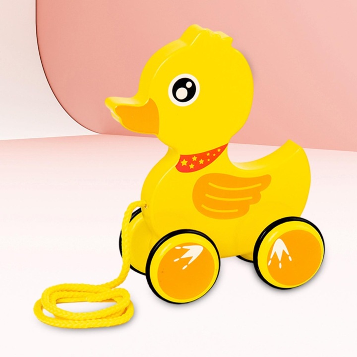 Pull Along Walking Toys Push & Pull Toy Раннє навчання Легке штовхання Їжак — фото 11