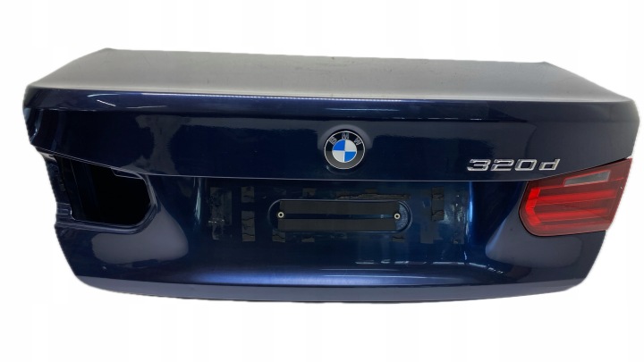 BMW 3 F30 Sedan heckklappe kofferraumdeckel Kofferraum Abdeckung Farbe A89 IMPERIALBLAU