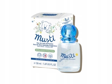 Mustela Musti туман для тіла для дітей від народження 50 мл — фото 4