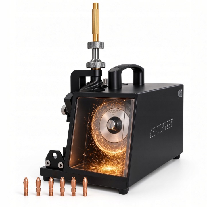 Spartus Brousek pro wolframové elektrody Tig D99 D-99 Pouzdro Kotouč