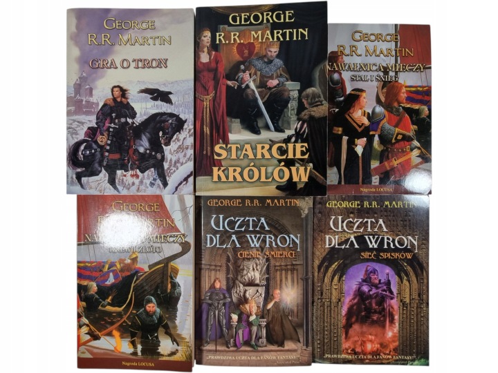Zdjęcie egzemplarza: Gra o Tron 1-6 / Pieśń Lodu i Ognia Komplet / George R.R. Martin