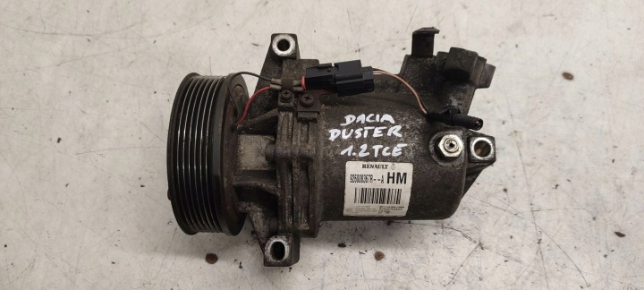 compressor of the air conditioning compressor; Dacia Duster 1,2 TCE