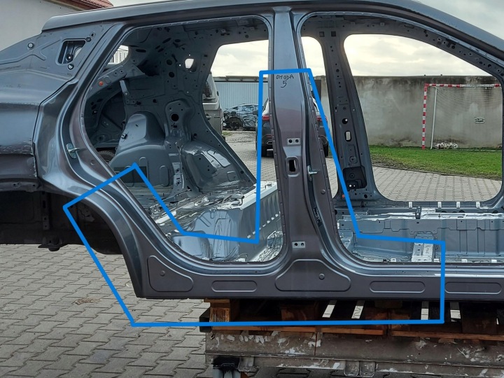 Chery Omoda 5 2024 Prah luk zejscie reperaturka pravá zadok zadná