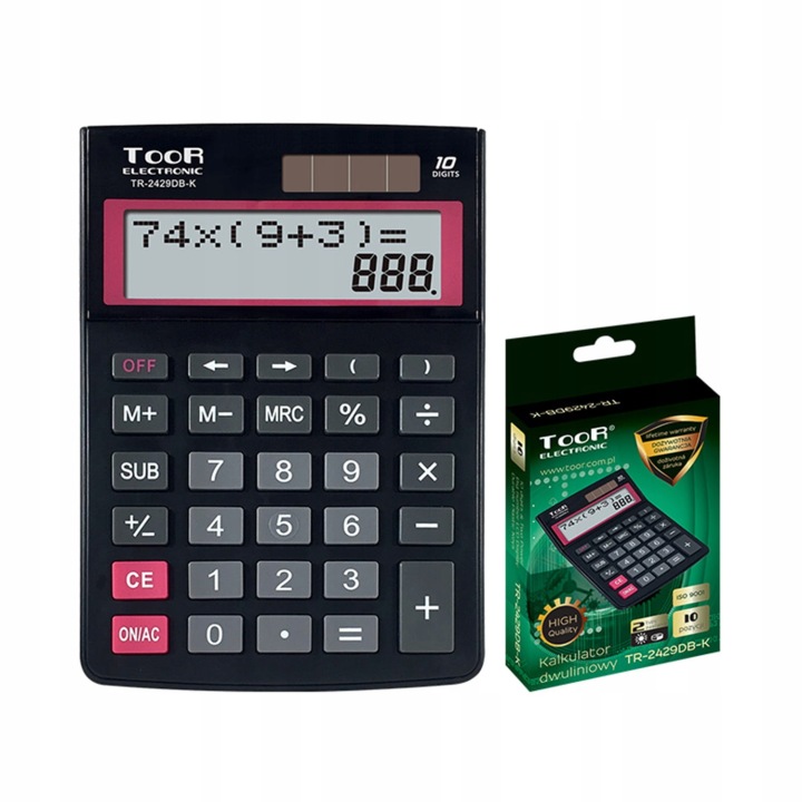 Калькулятор офісний TR-2429DB