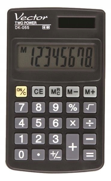 Калькулятор офісний Vector DK-055