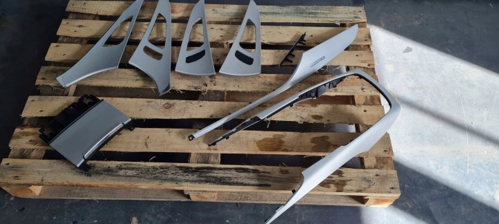 A6 C7 4G DEKORY ajtó táblák ALUMINIUM SZCZOTKOWANE 1NK SLINE QUATTRO