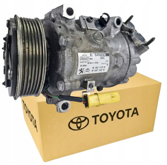 compressor of the air conditioning TOYOTA PROACE MAX 2.2 BLUEHDI 9819711380 2024- R