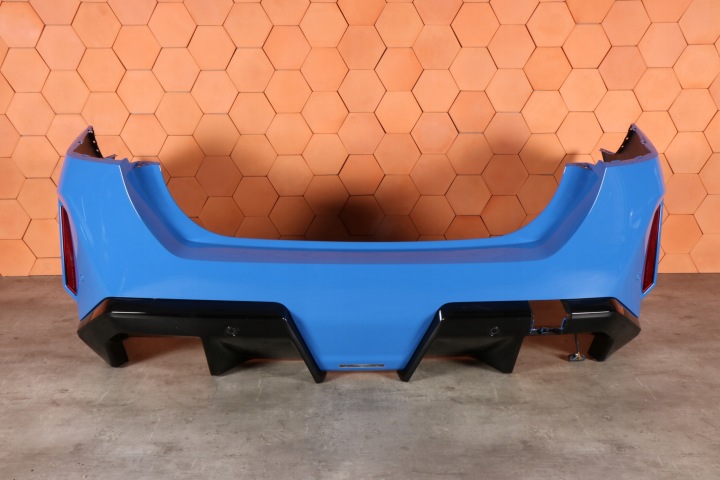 BMW M5 G90 completo Paraurti posteriore posteriore colore W37 ENZIAN BLUE