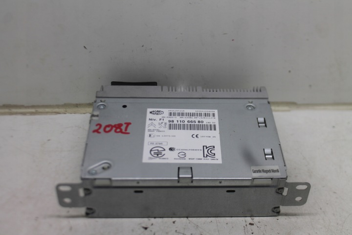 RADIO NAWIGACJA CZYTNIK GPS PEUGEOT 208 LIFT 9811066580