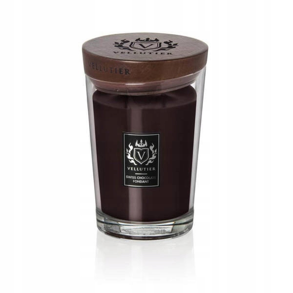 Vellutier Velká svíčka Swiss Chocolate Fondant