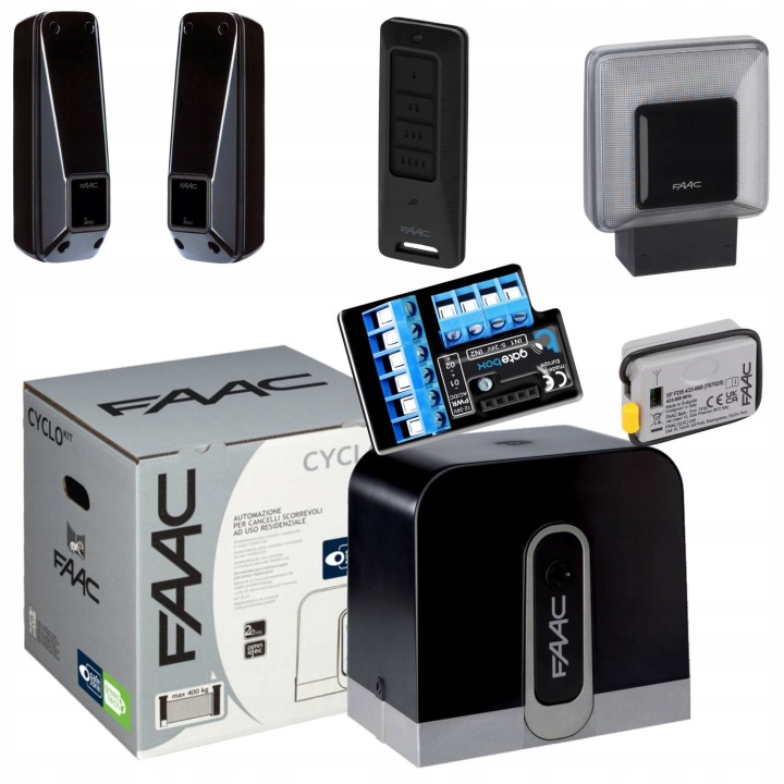 Faac Cyclo C721+ Modul WiFi Lampa Xled pohon posuvné brány
