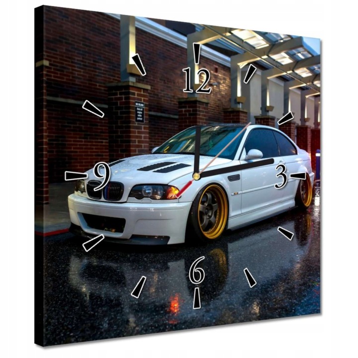 Hodiny 30x30 Bmw pneumatiky