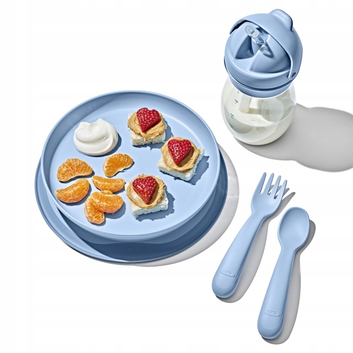 OXO Тарілочка з Силіконовою Присоскою Dusk Без Фталатів BPA і PVC — фото 4