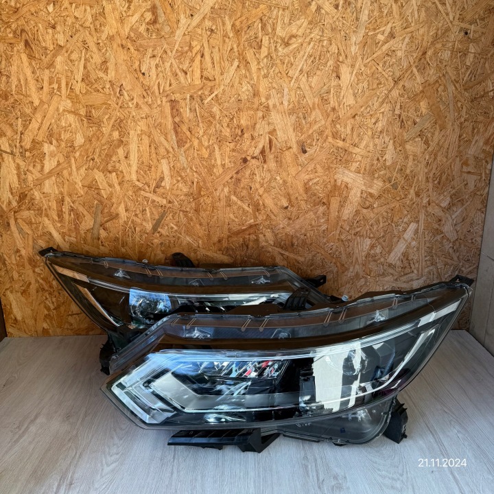 light left right lights front KOMPLET NISSAN QASHQAI II J11 LIFT FULL LED