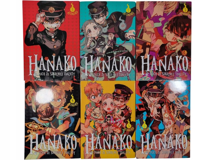 Zdjęcie egzemplarza: Hanako, duch ze szkolnej toalety 1-6 / Manga / AidaIro