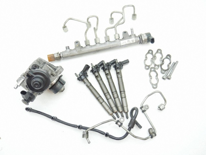 UKLAD WTRYSKOWY Einspritzdüse ZESTAW KOMPLET AUDI A3 PASSAT B6 2.0 TDI 03L130277