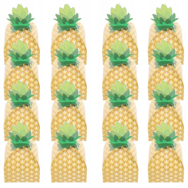 KORZEC ананас FAVOR BOXES 20 шість TROPICAL WEDDING вечірка — фото 7