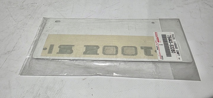 EMBLEMAT heckklappe heck LEXUS IS III 13- neu Original 75443-53280