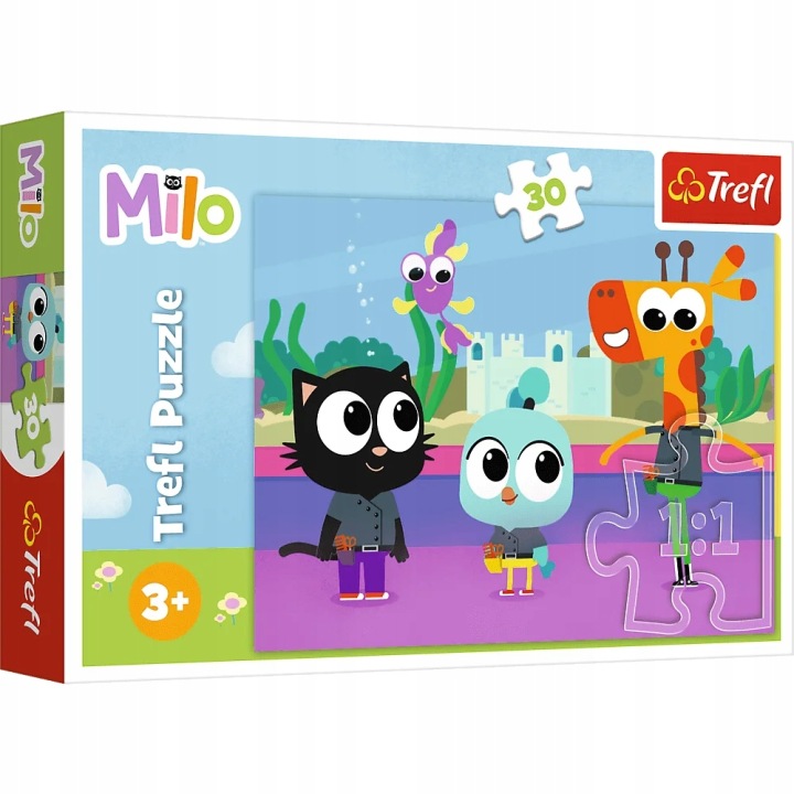 Пазли 30 Котик Milo 18310