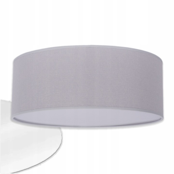 Lampa Stínidlo Ø 40 cm 2xE27 Stropní Stropní Svítidlo tkanina