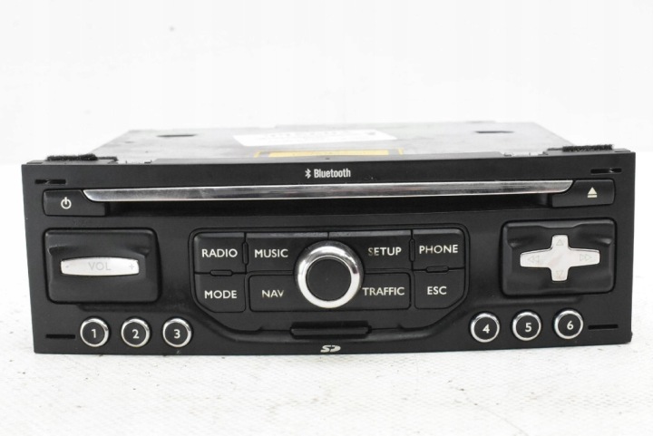 RADIO radio CD NAVI BLUETOOTH 96661984XT PEUGEOT 3008 1 und 10-13