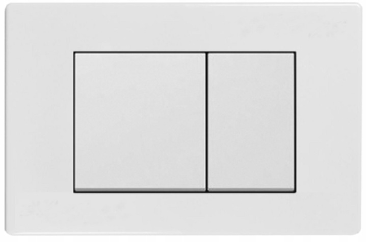 Wc splachovací tlačítko Alto bílé pro stojan Geberit Duofix Sigma UP320/720