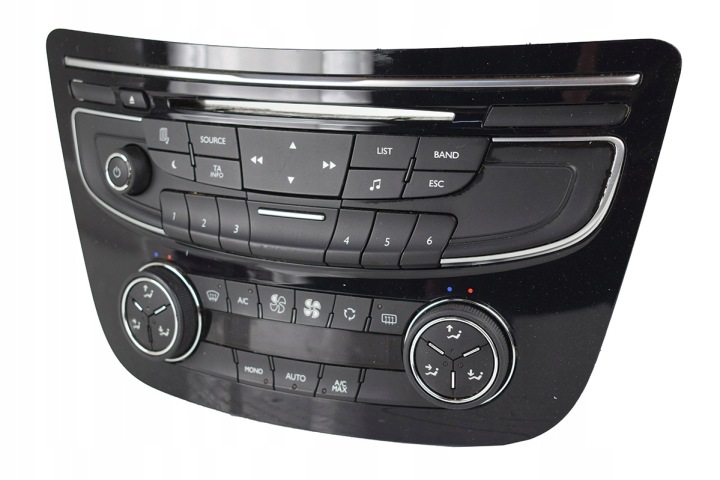 PANEL of the air conditioning air conditioning devices RADIA PEUGEOT 508