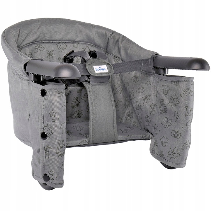 Trunki Стільчик дорожній - Сірі