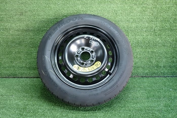 FORD 125/90/16 5x108 4Jx16 ET25 CUSCINETTO TENDICINGHIA ruota di scorta