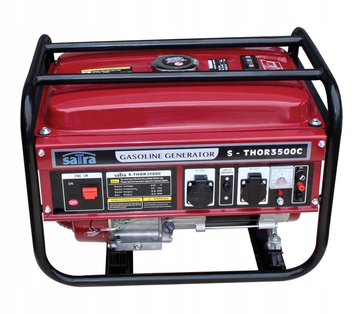 S-THOR3500C Jednofázový přenosný generátor Satra 3000 W benzín