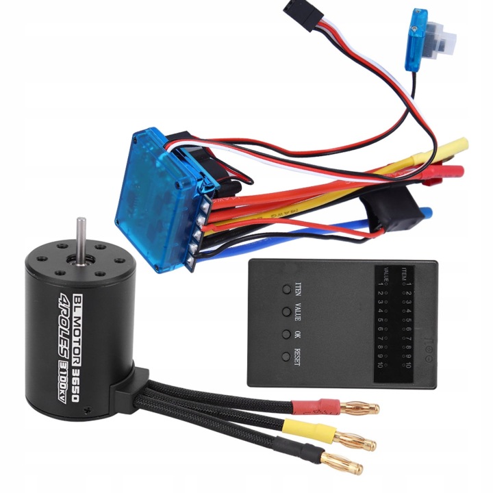 RC CAR 3650 3100KV безщітковий двигун ESC C 120A