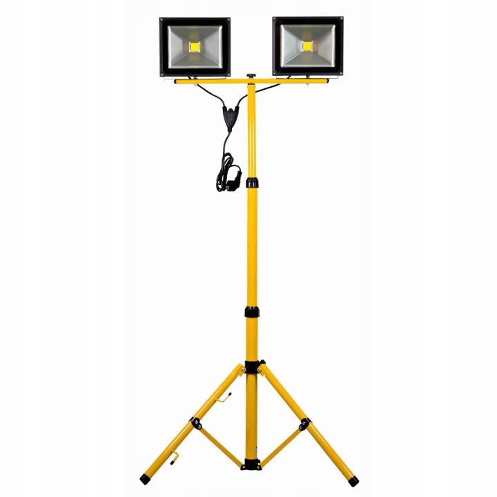 Přenosný Halogen Na Stativu Lumilight 2 x 30W 2 x 3000LM 180CMvd