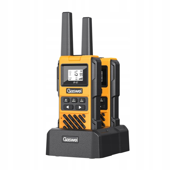 GASWEI G1PRO Walkie Talkie Для Дорослих Дальність 16 Каналів IP67