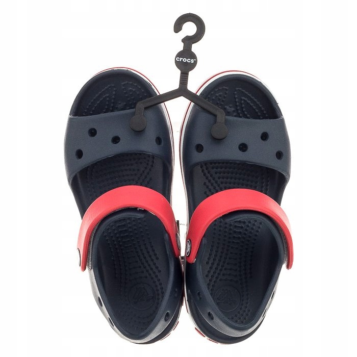 Crocs сандалі дитячі 12856-485 темно-синій/червоний розмір 23-24 — фото 12