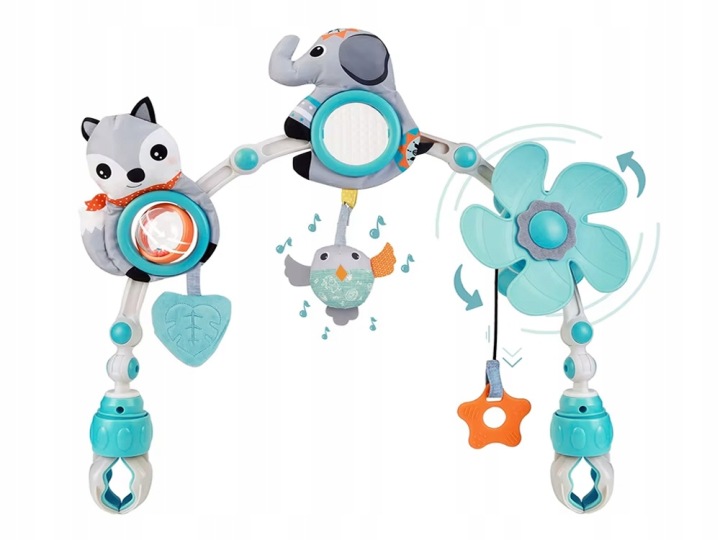 Підвіска для ліжечка інтерактивна сенсорна для немовлят ZA5211 — фото 2