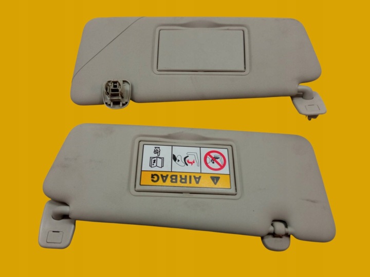 Pare soleil PRZECIWSLONECZNE Droite Gauche Couverture tablier moteur KPL Renault Clio IV (2012-2019)